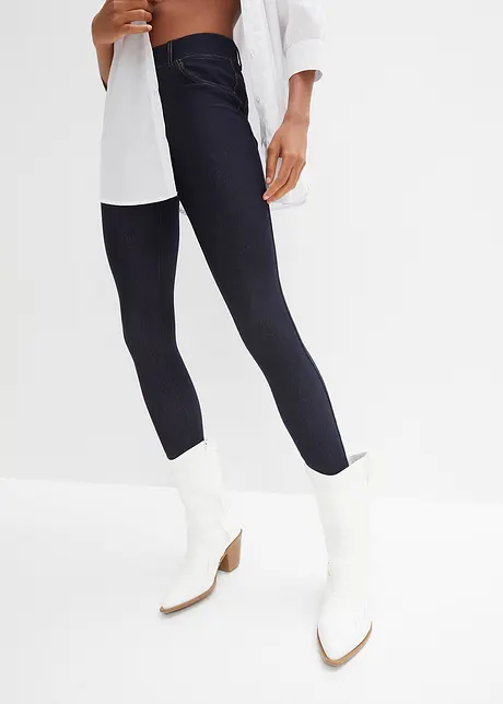 Leggings effetto jeans, bonprix