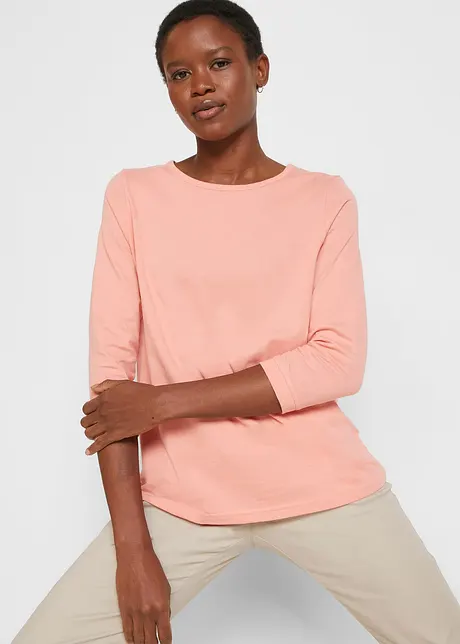 Maglia con maniche a 3/4 (pacco da 5), bonprix