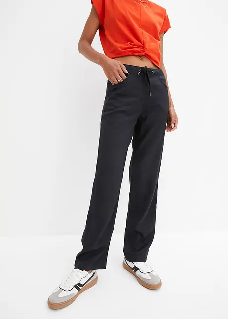 Pantaloni cargo leggeri con coulisse, bonprix