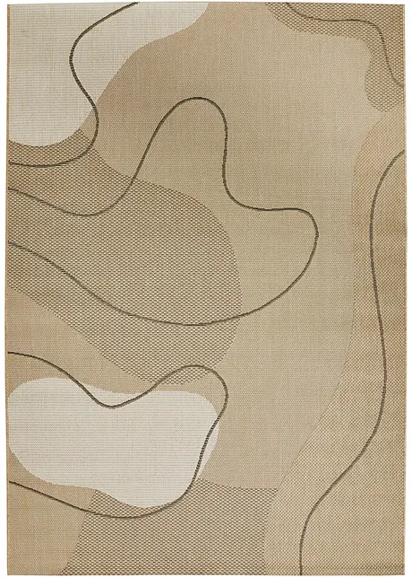 Tappeto da interno ed esterno con motivo moderno, bpc living bonprix collection