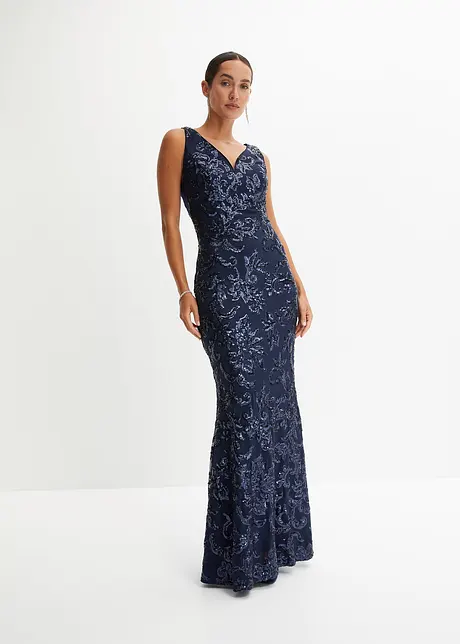 Abito a sirena con paillettes, bonprix