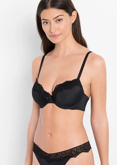Reggiseno con coppe preformate e ferretto (pacco da 3), bonprix