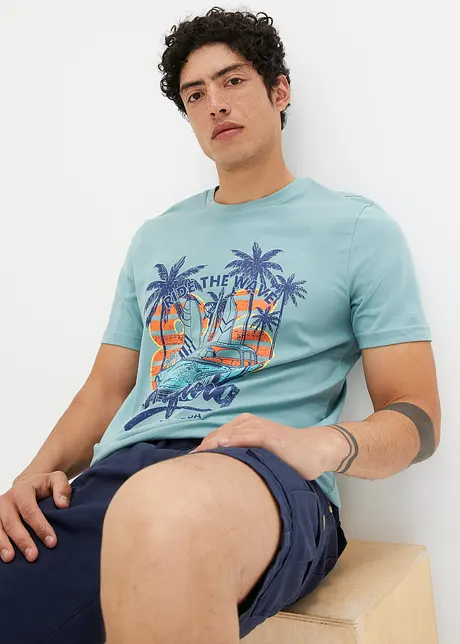 T-shirt in puro cotone biologico, bonprix