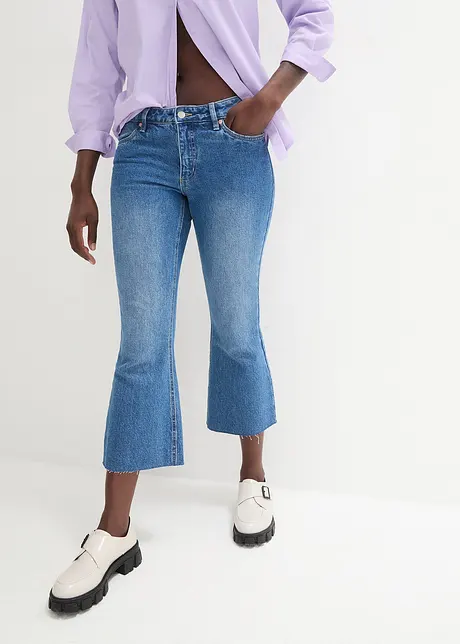 Jeans cropped flared, John Baner JEANSWEAR