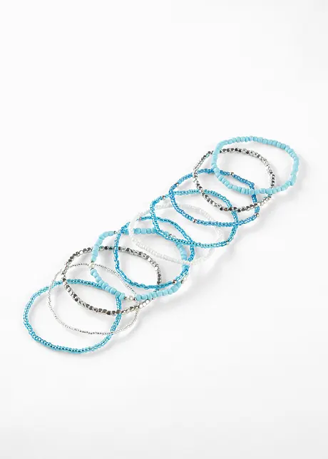 Bracciali (set 10 pezzi), bonprix