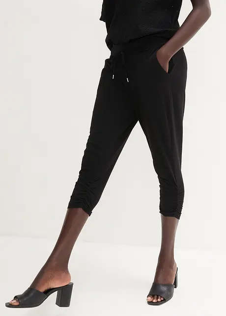 Pantaloni in jersey con cinta elastica, bonprix