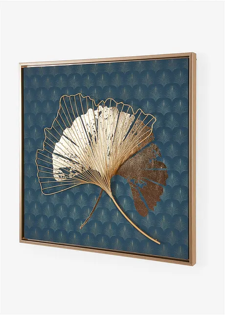 Quadro con foglia di ginko, bpc living bonprix collection