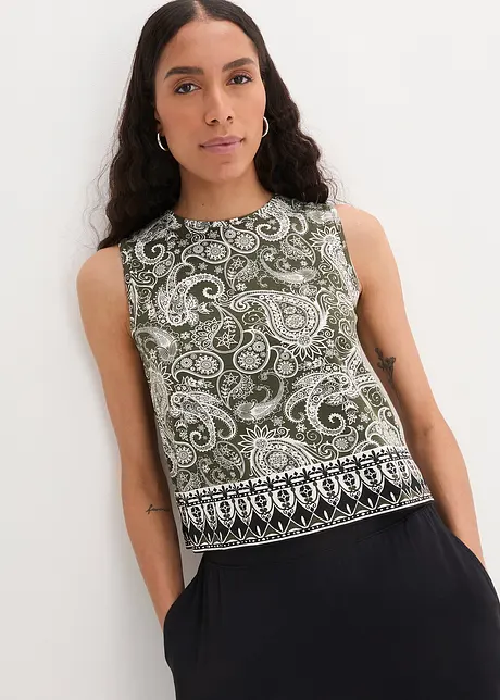 Top in fantasia paisley, bonprix