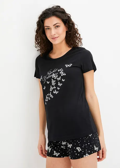 Pigiama estivo in puro cotone, bonprix