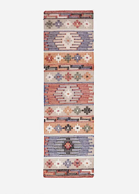 Tappeto kilim in colori caldi, bonprix