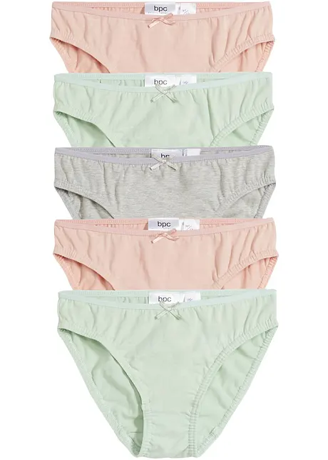 Slip con cotone biologico (pacco da 5), bonprix