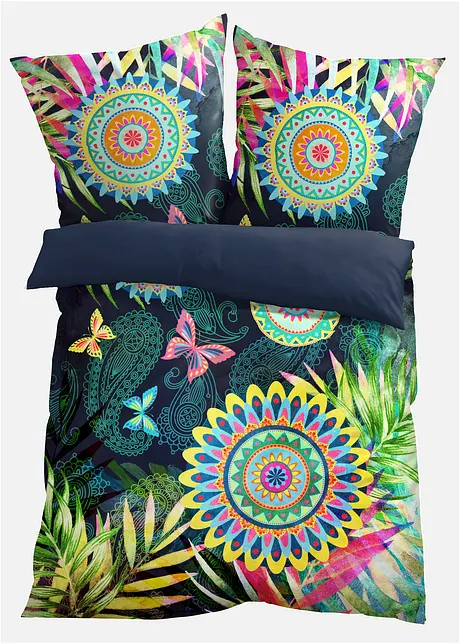 Biancheria da letto double-face fantasia, bonprix