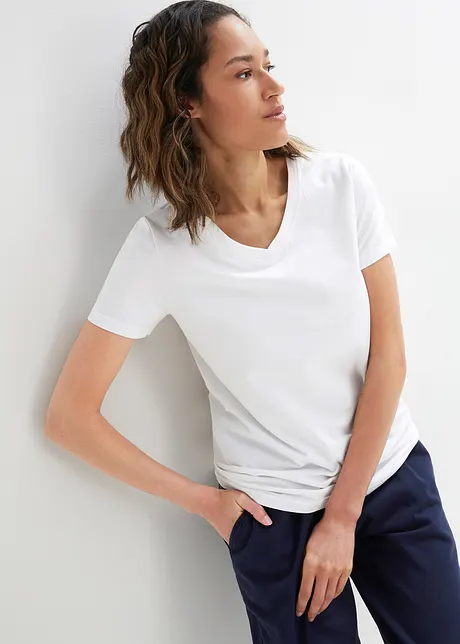 T-shirt in puro cotone biologico, bonprix