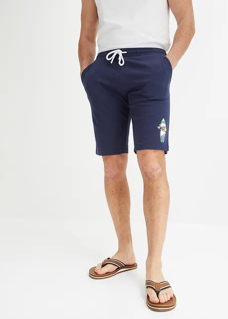 Pantaloni corti in jersey di cotone biologico, regular fit, bpc bonprix collection