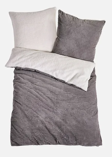 Biancheria da letto con effetto cachemire in rilievo, bonprix