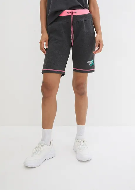 Bermuda in felpa di misto cotone, bonprix