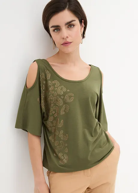 Maglia con cut-out, bonprix