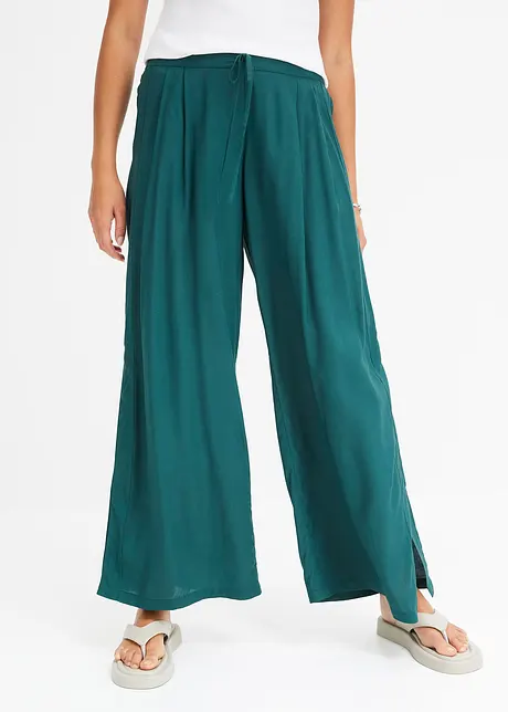 Pantaloni culotte con spacchi, bonprix