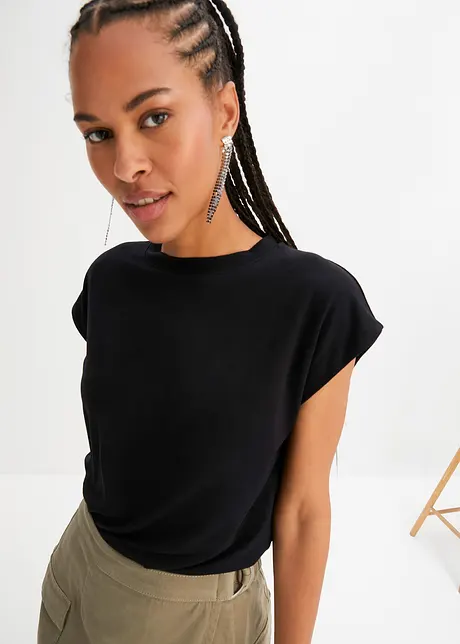 T-shirt con viscosa morbida, bonprix