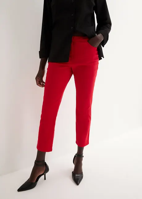 Pantaloni cropped elasticizzati, bonprix