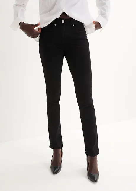 Jeans super stretch slim fit, vita media, bonprix