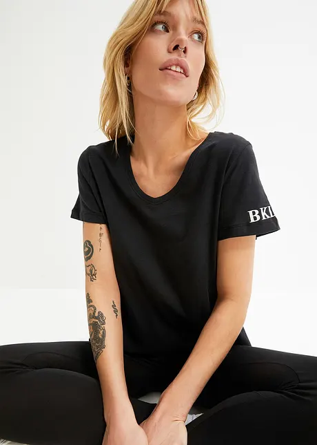 T-shirt in puro cotone, bonprix