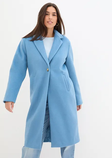 Cappotto leggero in simil lana, bonprix