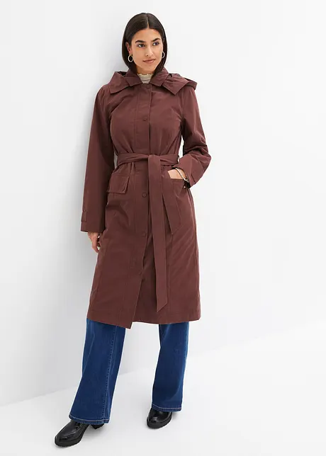 Parka lungo con cappuccio, bonprix