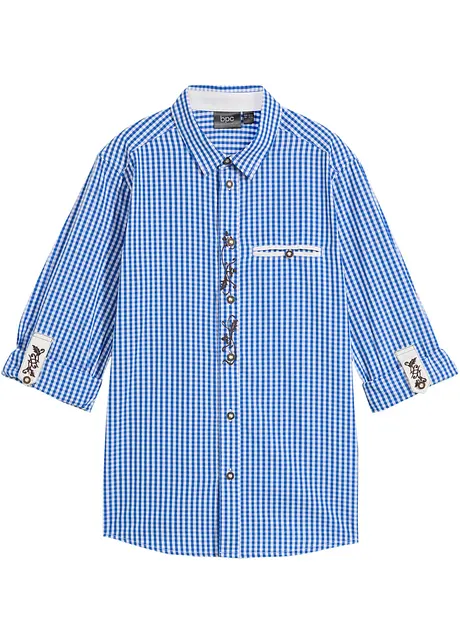 Camicia bavarese con maniche arrotolabili, bonprix