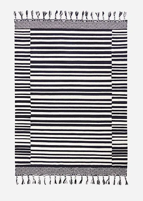 Tappeto kilim con frange, bonprix