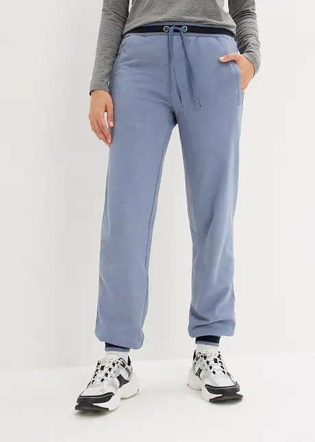 Pantaloni tuta con fascette al fondo (pacco da 2), bonprix