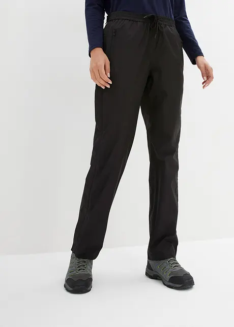 Pantaloni impermeabili ultraleggeri con zip laterale, bonprix