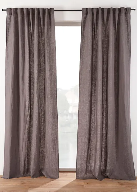 Tenda in lino (pacco da 1), bonprix