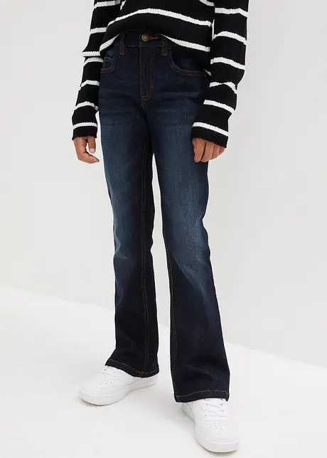Jeans flared a vita media, bonprix