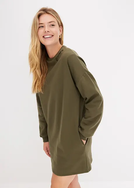 Abito in felpa oversize, bonprix