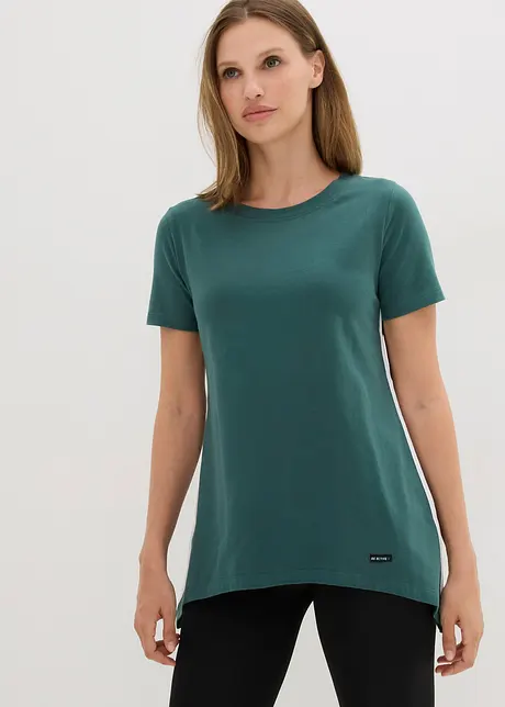 Maglia per sport con fondo a punta (pacco da 2), bonprix