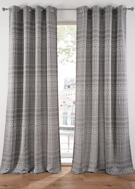 Tenda jacquard in fantasia grafica, bonprix