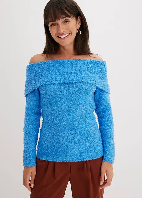 Maglione con spalle scoperte, bonprix