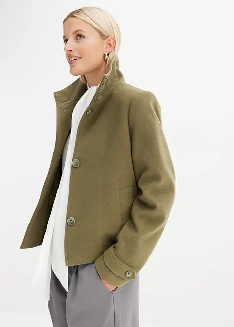 Giacca in simil lana, bonprix