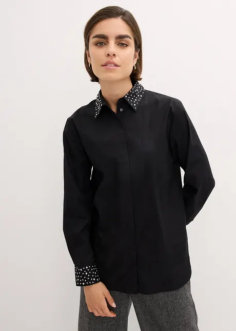 Camicia con borchiette, bonprix