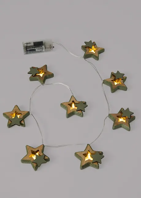 Catena luminosa LED con stelle, bonprix