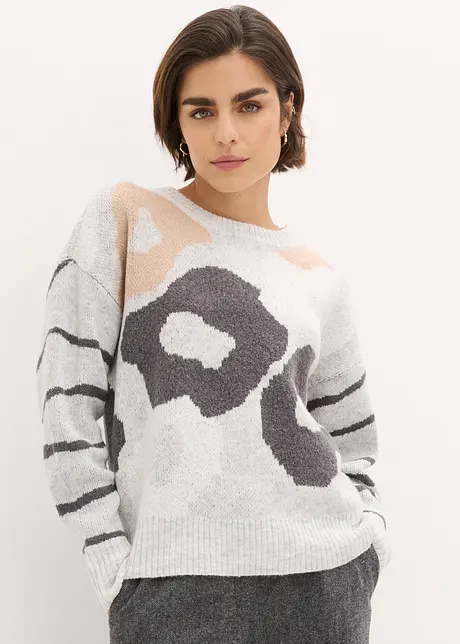 Maglione jacquard, bonprix