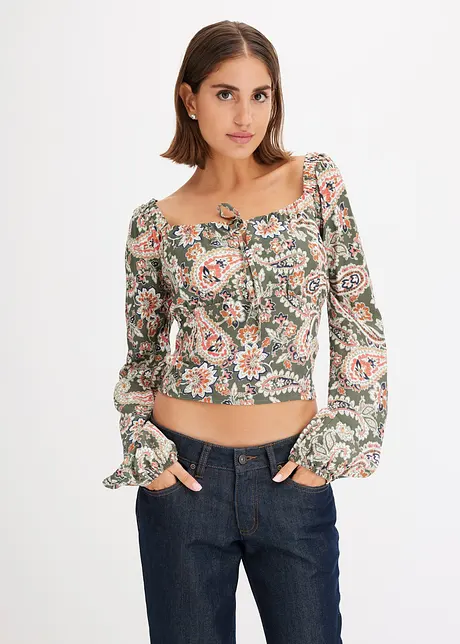 Blusa in viscosa, bonprix