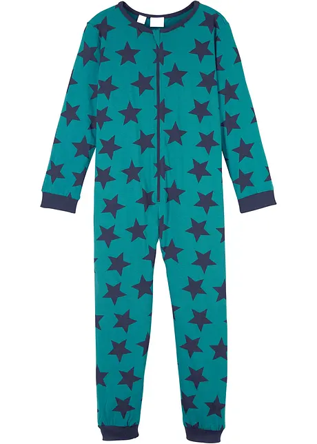 Pigiama intero in puro cotone, bonprix