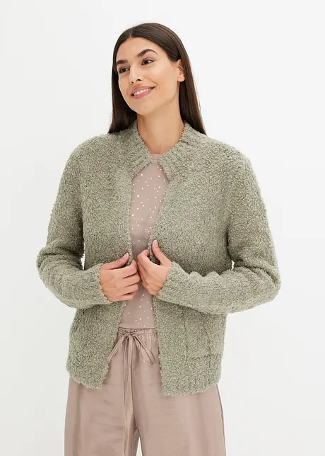 Cardigan in bouclé, bonprix