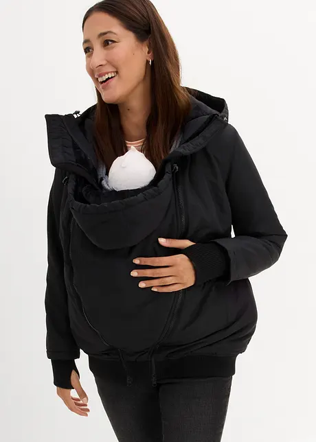 Giacca invernale prémaman con inserto babywearing, bonprix