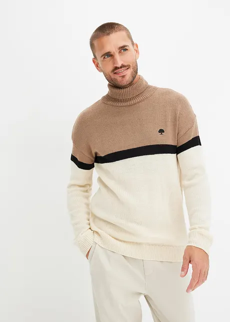 Maglione a collo alto, bonprix