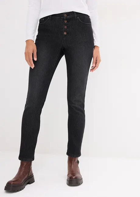 Jeans termici super morbidi, straight, bonprix