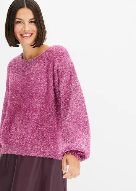 Maglione con lurex, bonprix