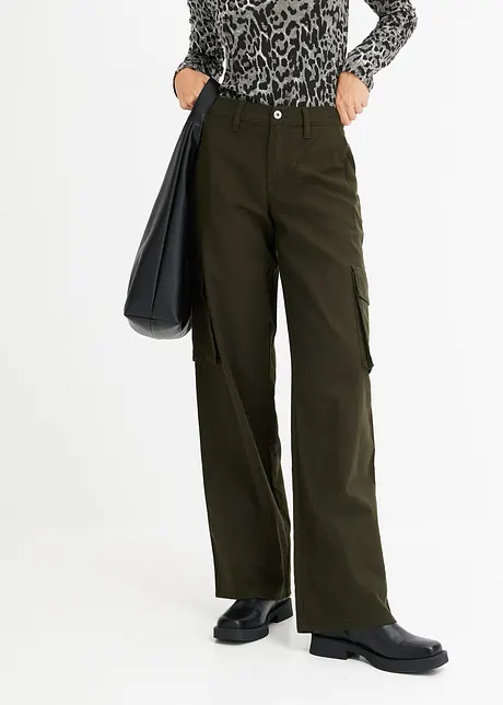 Pantaloni cargo loose fit, bonprix